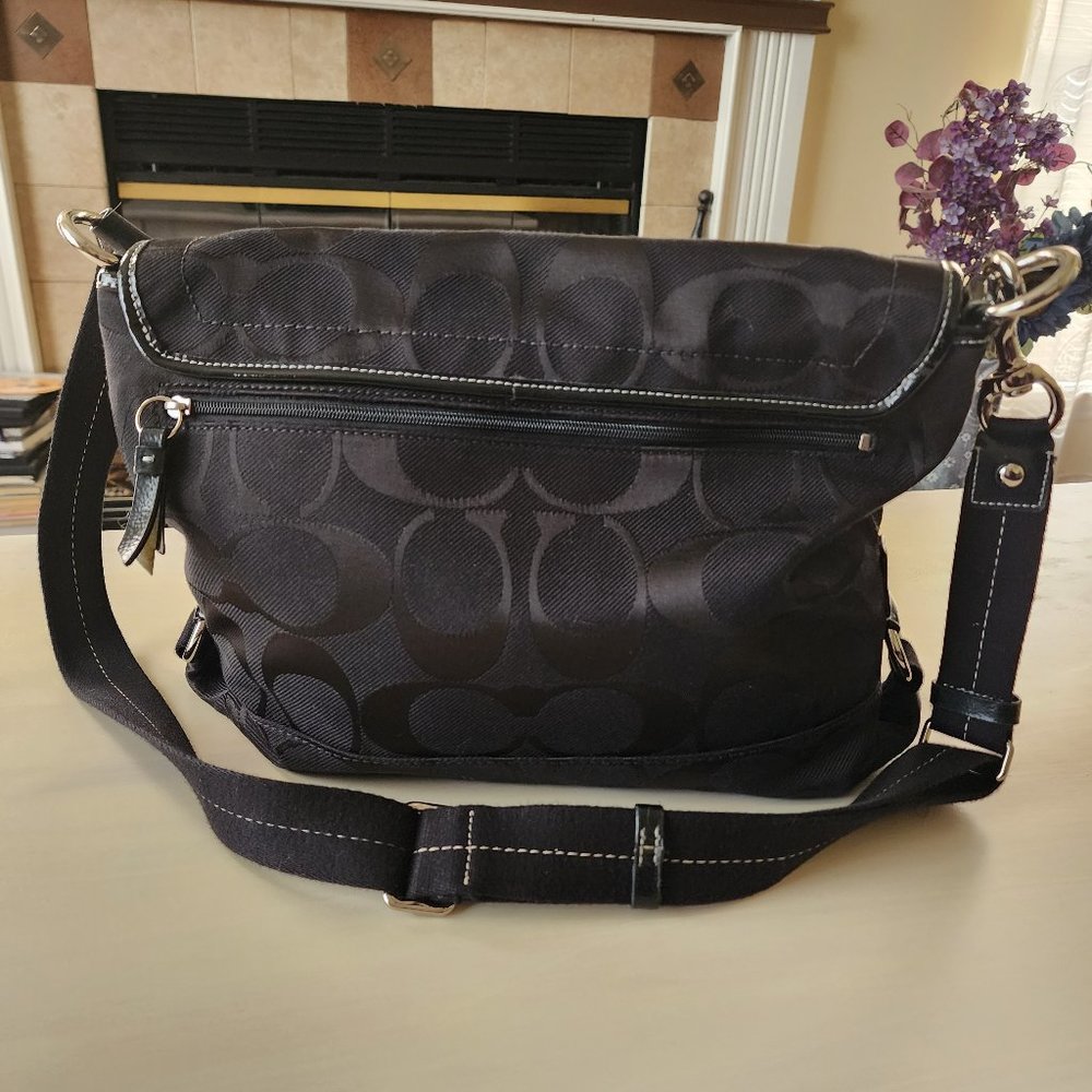 Coach Black Messenger Crossbody Bag